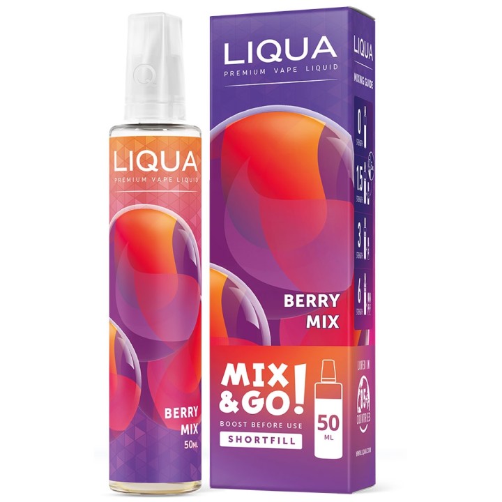 E-liquid Liqua 50ml Mix & Go Berry Mix