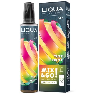 Liqua - E-liquide Mix & Go 50 ml Tutti Frutti / Tutti Frutti