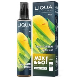 E-liquide LIQUA 50 ml Mix & Go Mangue Verte Glacée / Cool Green Mango