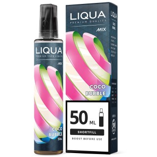 Liqua - E-liquide Mix & Go 50 ml Chewing gum Coco / Coco Bubble