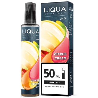 Liqua - E-liquide Mix & Go 50 ml Crème d’agrumes / Citrus Cream