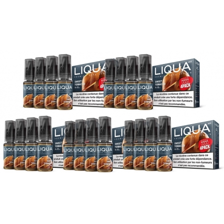 Sweet Tobacco Pack de 20 - Liqua - LIQUA