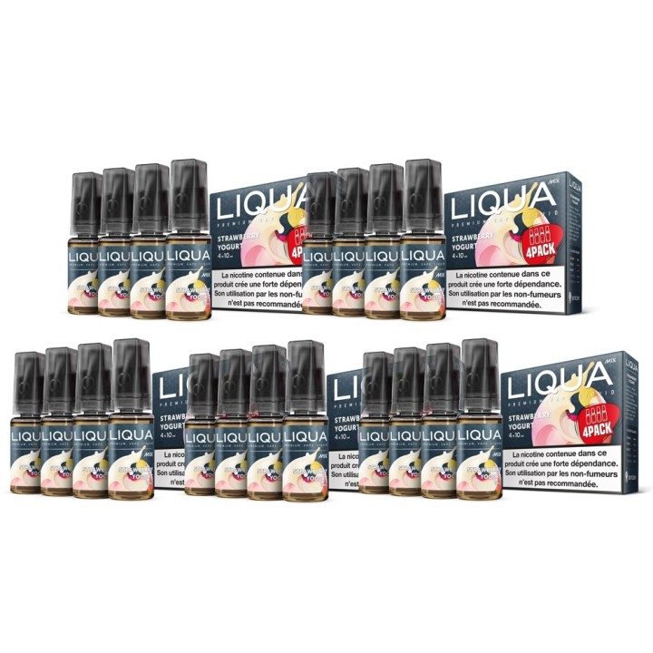 Strawberry Yogurt X 20 - Liqua
