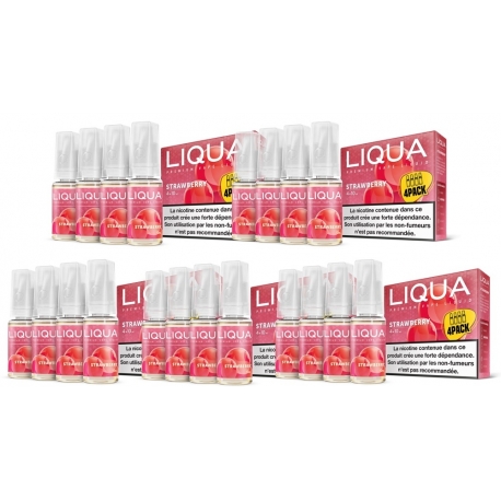 Strawberry Pack of 20 - Liqua - LIQUA