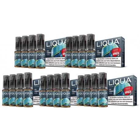 Tabac Glacé / Ice Tobacco Pack de 20 Liqua - LIQUA