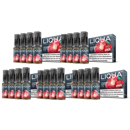 Cranberry Blast Pack of 20 Liqua - LIQUA