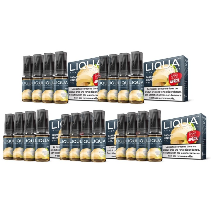 Liqua - Banana Cream 20 x 10ml