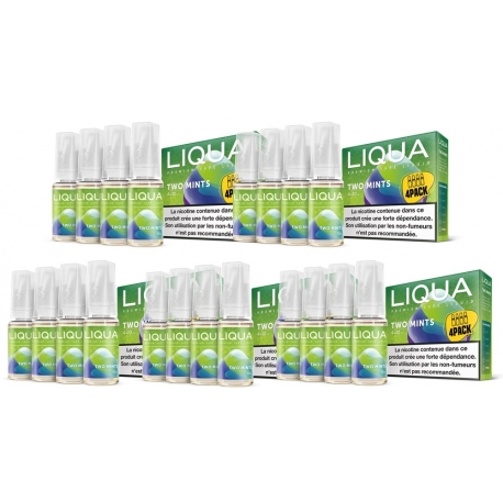 Liqua - Doppia Menta / Two Mints Confezione da 20