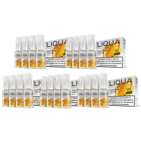 Traditional Tobacco Pack of 20 Liqua - LIQUA