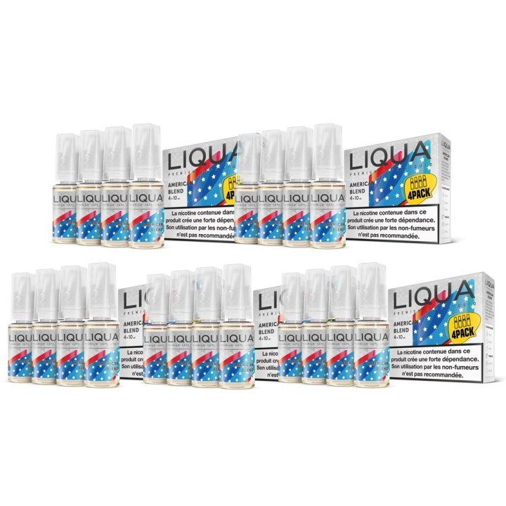 American Blend Pack de 20 Liqua