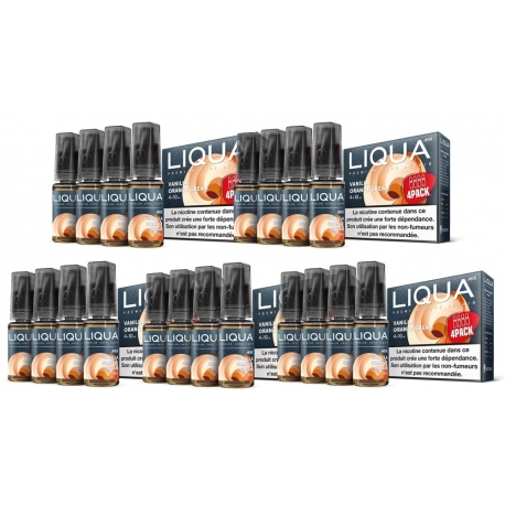 Crème Vanille Orange / Vanilla Orange Cream Pack de 20 Liqua - LIQUA