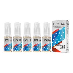 5x E-liquid Liqua American Blend 