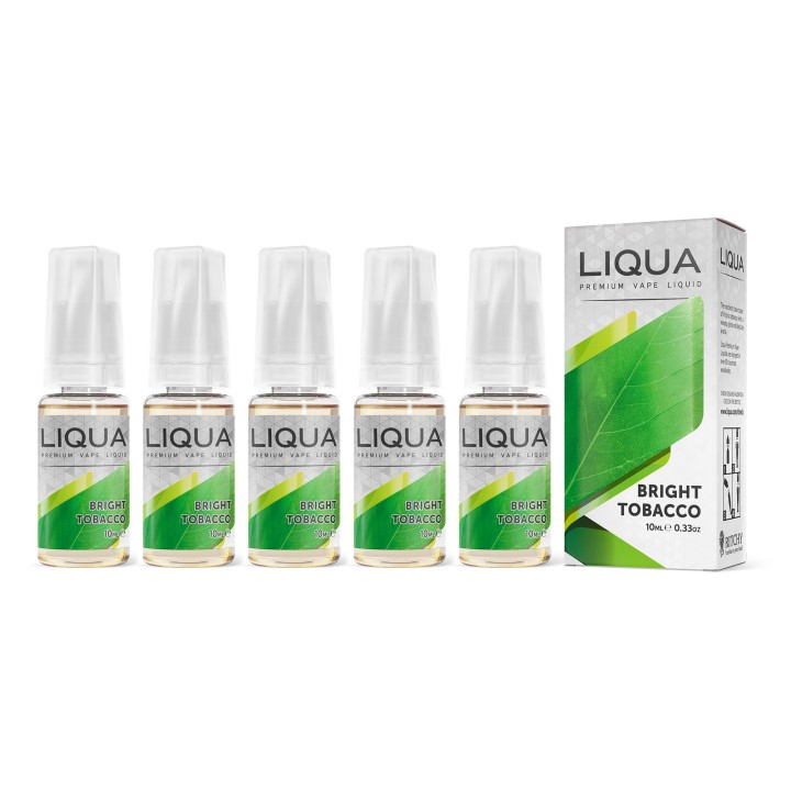 Liqua - Tabaco Rubio / Bright Blend Paquete de 5