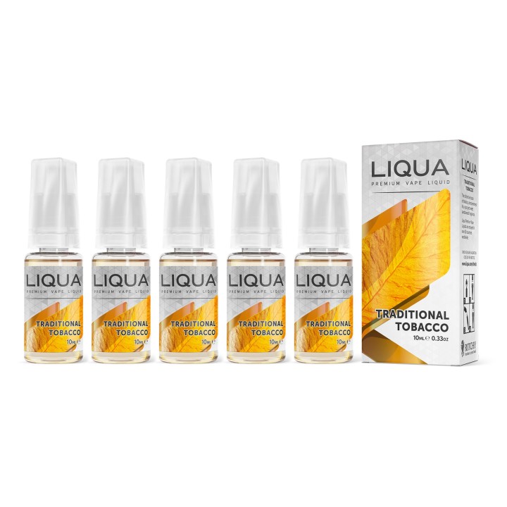  E-liquide Classique Traditionnel Pack de 5
