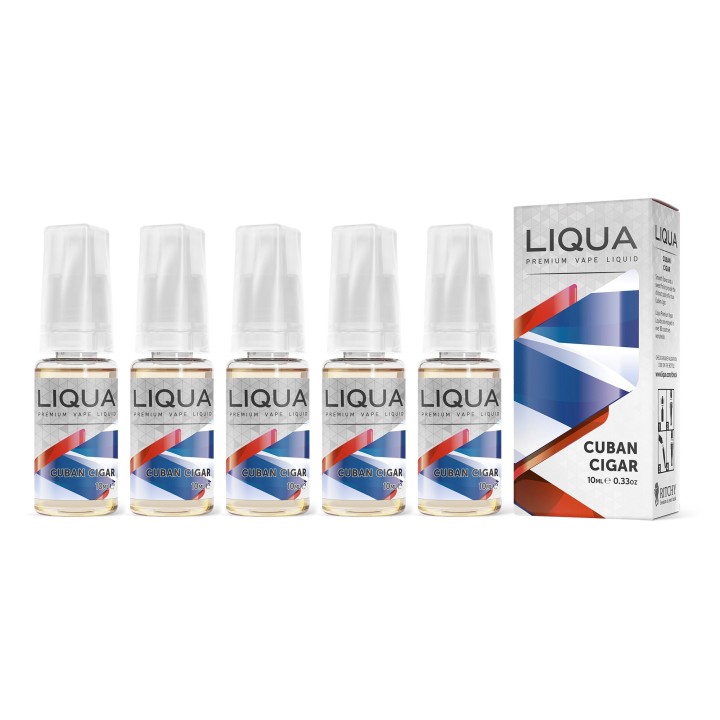 Liqua - Tabaco de charuto cubano / Cuban Cigar Embalagem com 5