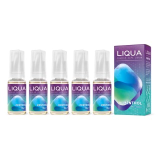 5x E-liquid Liqua Menthol 