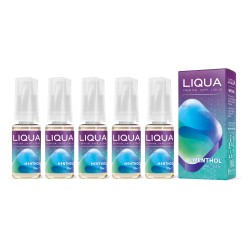 Liqua - Mentol / Menthol Paquete de 5