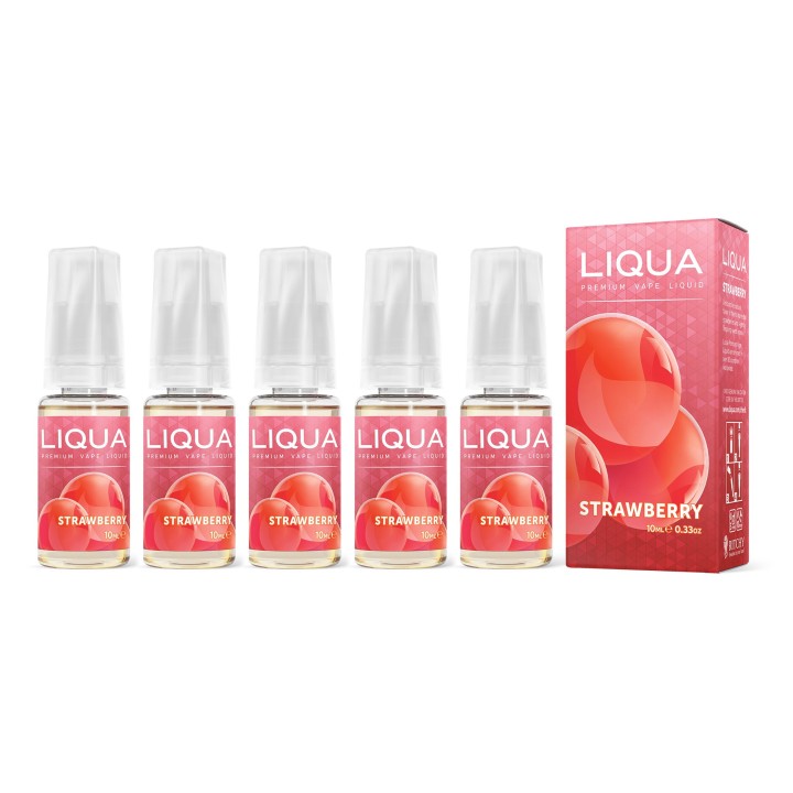 E-liquide Fraise Pack de 5