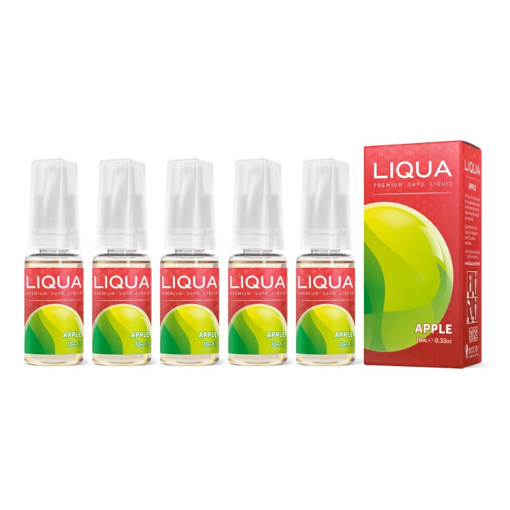 E-liquide Liqua Pomme Pack de 5
