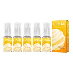 Liqua - Baunilha / Vanilla Embalagem com 5