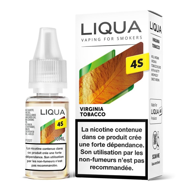 LIQUA 4S Virginia Sales de Nicotina