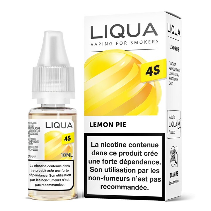 LIQUA 4S Лимонный пирог с никотиновой солью