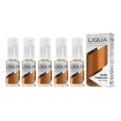 Liqua - Tabaco escuro / Dark Blend Embalagem com 5