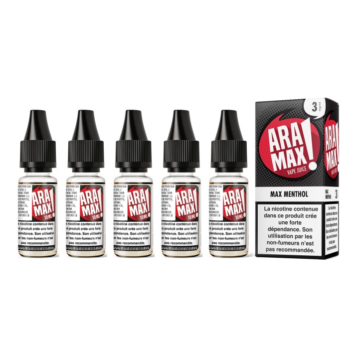 Aramax Max Menthol Packung mit 5