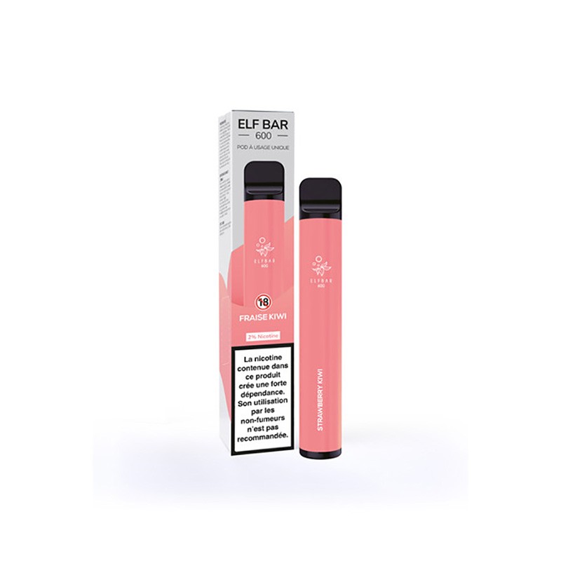 Disposable Vape Pen Elfbar 600 Strawberry Kiwi