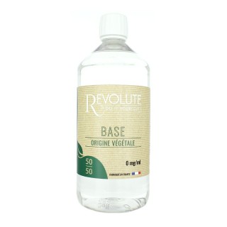 REVOLUTE rastlinska baza 1 L – PG50/VG50