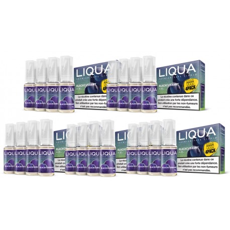Liqua - Groselha / Blackcurrant Embalagem com 20 - LIQUA