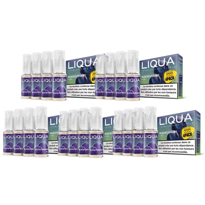 Liqua - Groselha / Blackcurrant Embalagem com 20