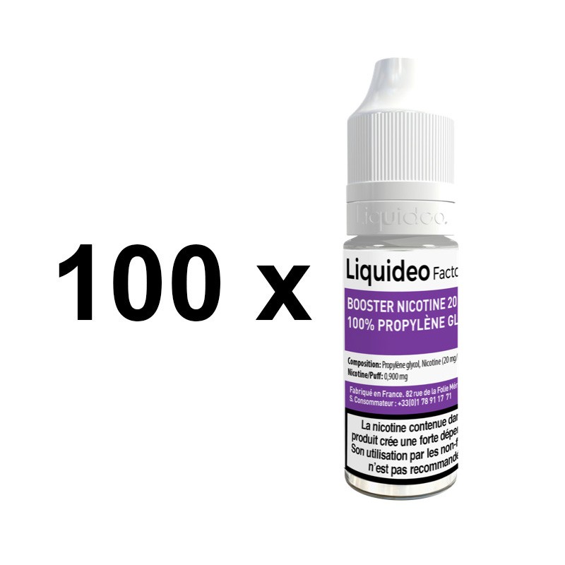 Booster de nicotine par Liquideo - Booster 10ml en 50PG/50VG - A&L