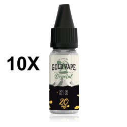 Nikotin Shot pflanzlichen Ursprungs Gold Vape 20 mg – 10er Pack