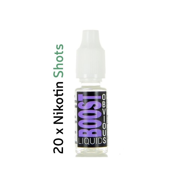 Nicotine Shot Obvious 20 mg – Pack of 20