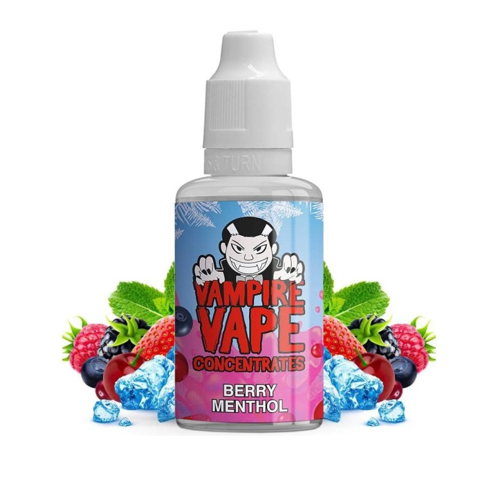 Aromato koncentratas Berry Menthol 30 ml – Vampire Vape