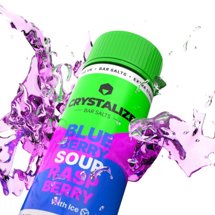 Long-Fill aroma Blueberry Sour Raspberry Ice – Crystalize