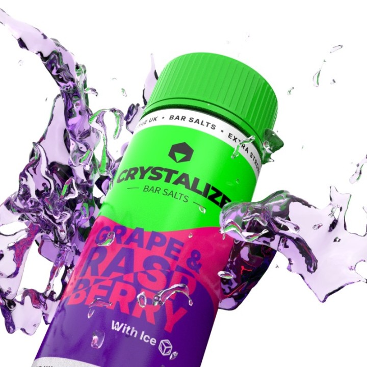 Long-Fill aromatas Grape & Raspberry Ice – Crystalize