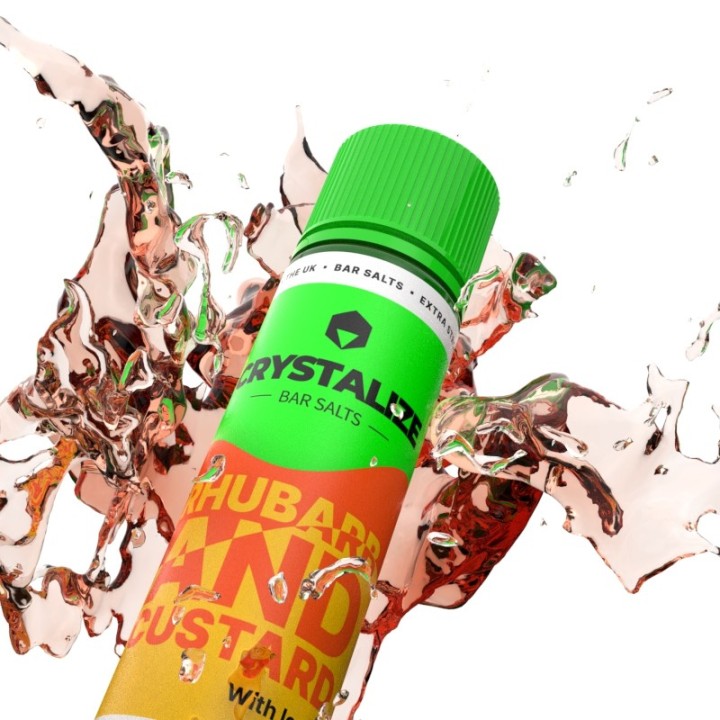 Long-Fill aroma Rhubarb & Custard Ice – Crystalize