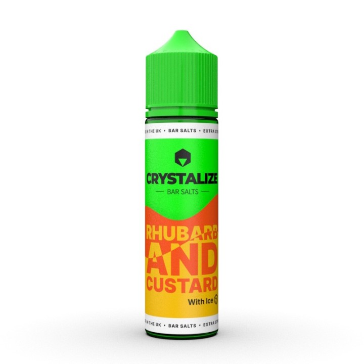 Long-Fill aroma Rhubarb & Custard Ice – Crystalize