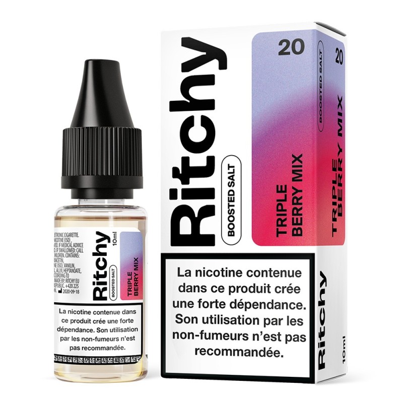triple berry vape juice Ritchy Mix nicotine salt How Long Does A 10ml E-LIQUIDS Flavor:Groovy Grape Passionfruit Iced