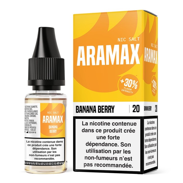 Aramax Banana Berry nikotino druska