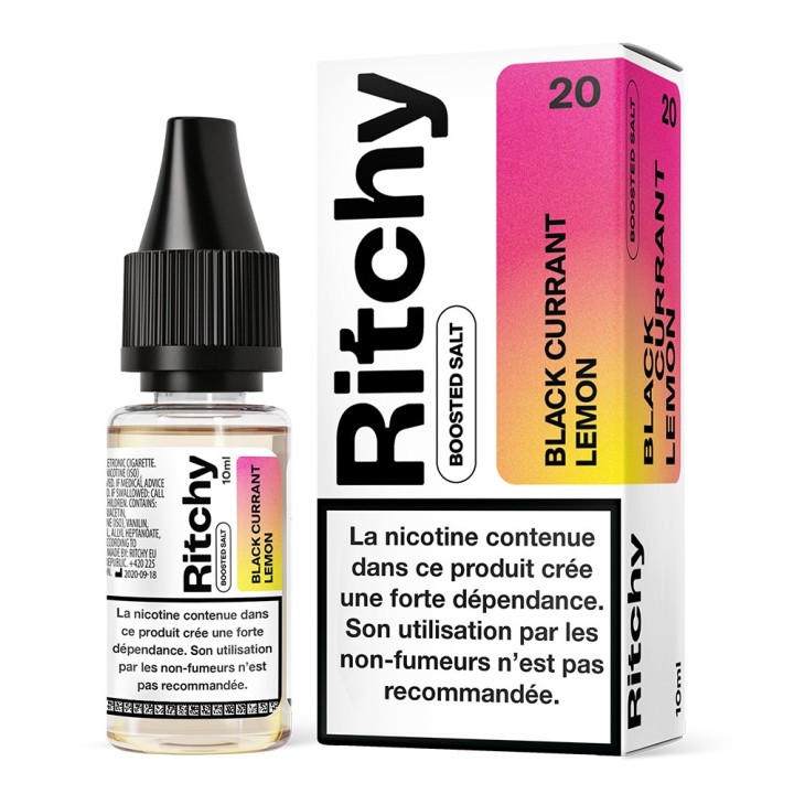 Ritchy Black Currant Lemon никотинова сол