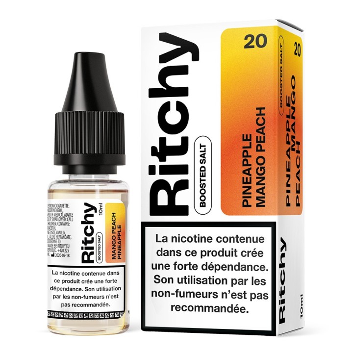 Ritchy Pineapple Mango Peach nikotino druska