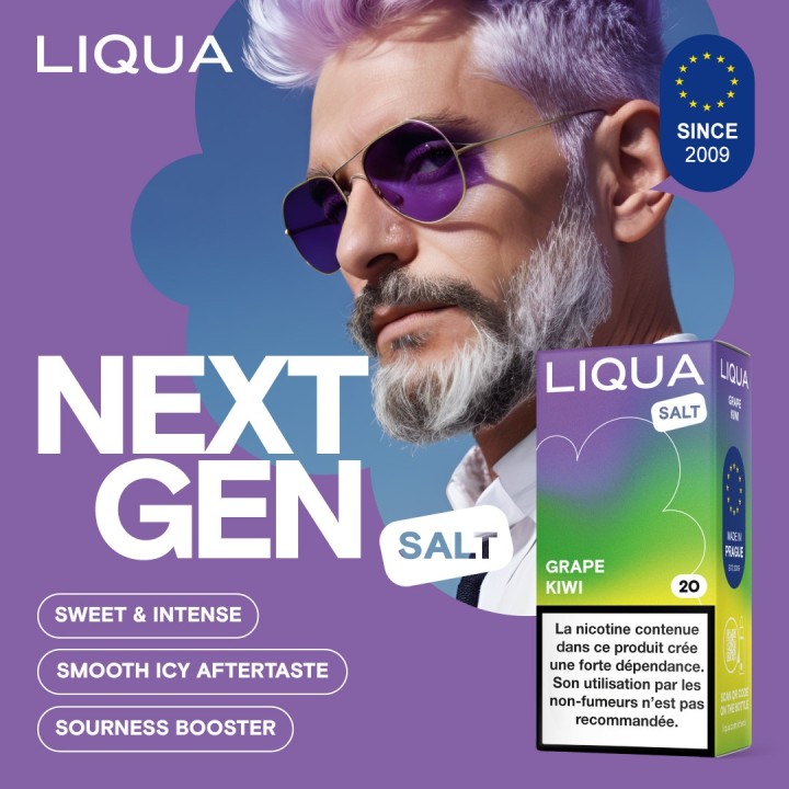 LIQUA Grape Kiwi met nicotinezouten