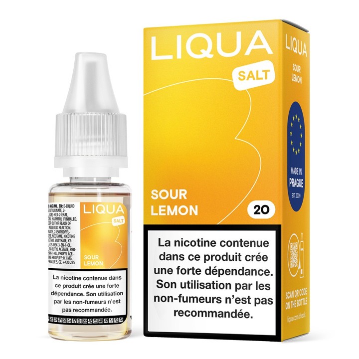 LIQUA Sour Lemon никотинова сол