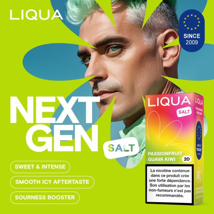 LIQUA Passionfruit Guava Kiwi nikotinska sol