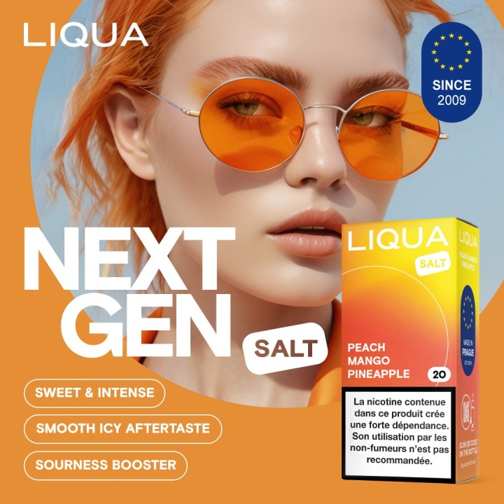 LIQUA Peach Mango Pineapple никотинова сол