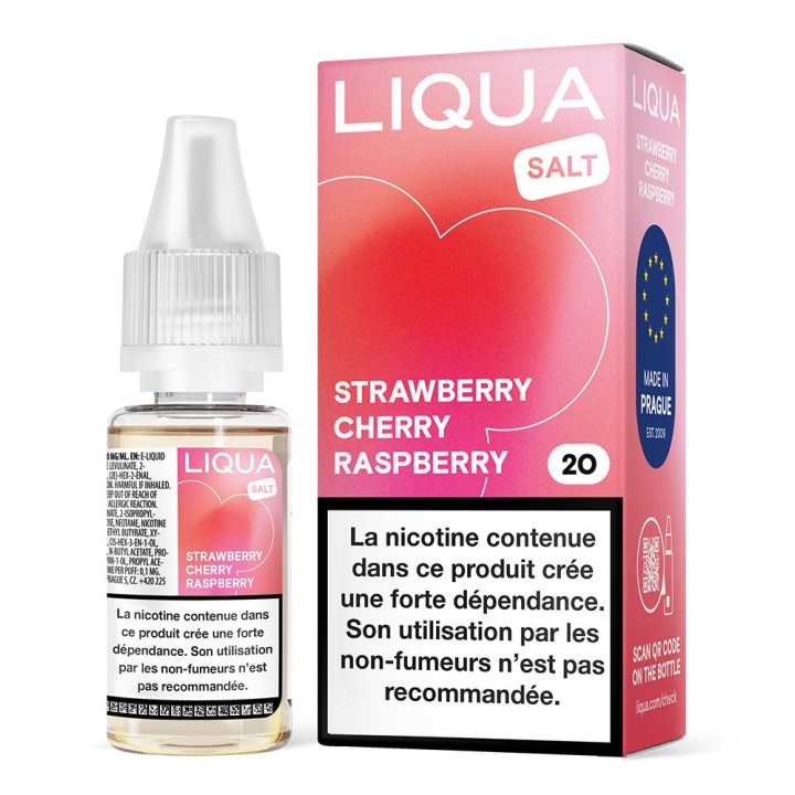 LIQUA Strawberry Cherry Raspberry никотинова сол