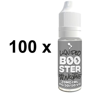 Booster di nicotina ai sali Liquideo 20 mg – 50PG/50VG – Confezione da 100